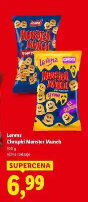 Lidl Lorenz Chrupki Monster Munch oferta