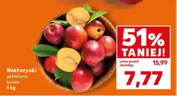 Kaufland Nektarynki układane, luzem 1 kg oferta