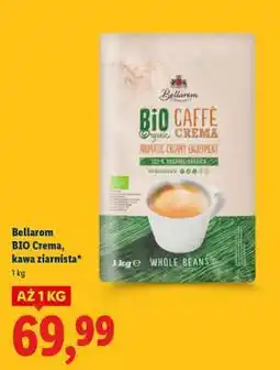 Lidl BELLAROM BIO Crema, kawa ziarnista oferta