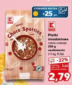 Kaufland Płatki śniadaniowe oferta