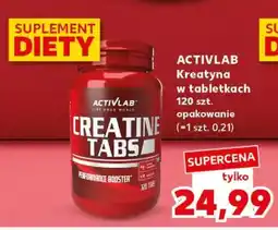 Kaufland ACTIVLAB Kreatyna w tabletkach 120 szt. opakowanie (=1 szt. 0,21) oferta