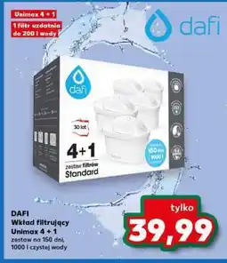 Kaufland DAFI Wkład filtrujący Unimax 4 + 1 oferta