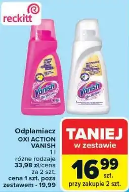 Carrefour Odplamiacz Oxi Action Vanish 1L oferta