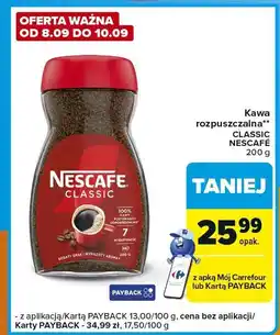 Carrefour Express Kawa rozpuszczalna Nescafe Classic oferta