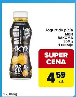 Carrefour Express Jogurt do picia Men Protein Bakoma oferta