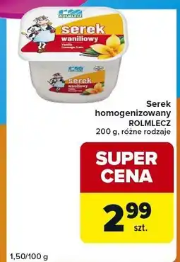 Carrefour Express Serek homogenizowany Rolmlecz oferta