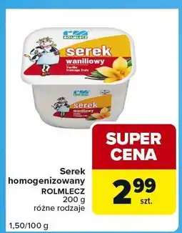 Carrefour Express Serek homogenizowany waniliowy Rolmlecz oferta