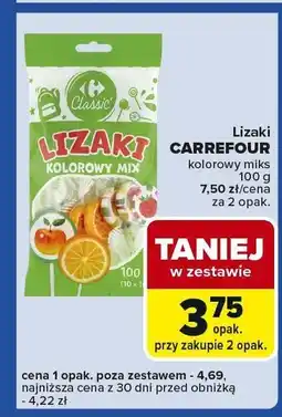 Carrefour Express Lizaki kolorowy miks Carrefour oferta