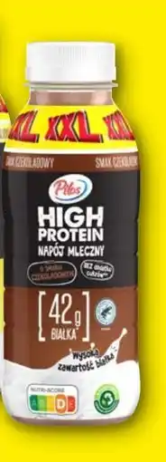 Lidl Napój Pilos High Protein XXL mleczny czekolada oferta
