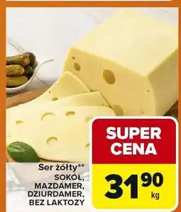 Carrefour Express Ser żółty Sokół Morski/Dziurawe/bez laktozy Carrefour Express oferta