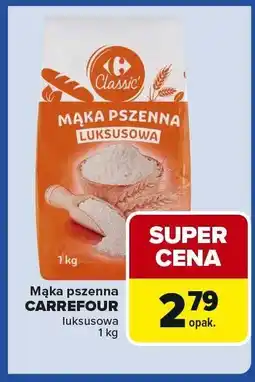 Carrefour Express Mąka pszenna luksusowa Carrefour Classic oferta