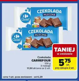 Carrefour Express Czekolada mleczna Carrefour oferta