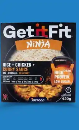 Lidl Danie gotowe Get it Fit Wysokobiałkowy posiłek ninja oferta