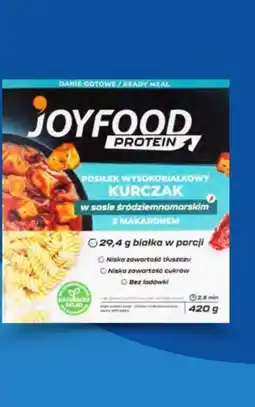 Lidl Danie gotowe Joyfood Protein Wysokobiałkowy posiłek w sosie śródziemnomorskim oferta
