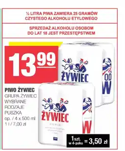 EuroSPAR Piwo żywiec grupa żywiec oferta