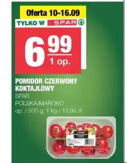 EuroSPAR Pomidor czerwony koktajlowy oferta