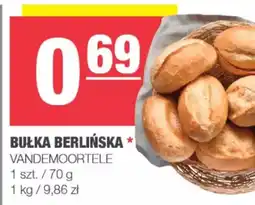 EuroSPAR Bułka berlińska vandemoortele oferta