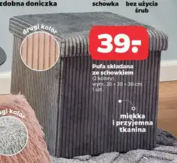 Netto Pufa składana ze schowkiem oferta