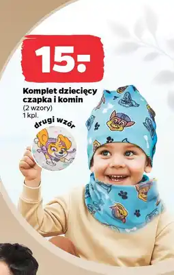 Netto Komplet dziecięcy czapka i komin oferta