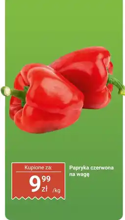 Biedronka Papryka czerwona na wagę Biedronka oferta