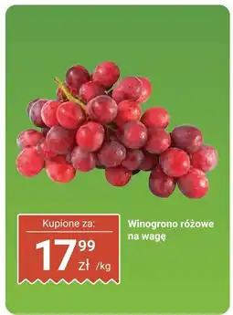 Biedronka Winogrono różowe Biedronka oferta