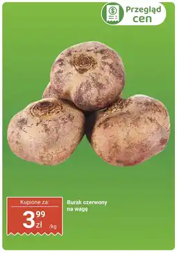 Biedronka Burak czerwony na wagę Biedronka oferta