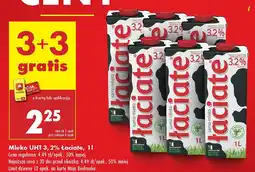 Biedronka Mleko UHT Łaciate 3,2% oferta