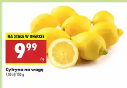 Biedronka Cytryna na wagę Biedronka oferta