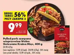 Biedronka Pulled pork szarpana wieprzowina Wolno Gotowane Kraina Mięs oferta