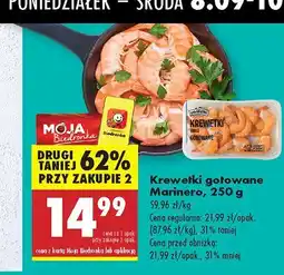 Biedronka Krewetki gotowane Marinero oferta