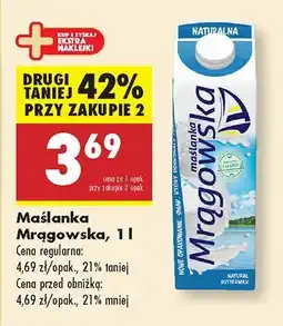 Biedronka Maślanka Mrągowska oferta