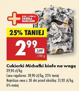 Biedronka Cukierki Michałki białe oferta
