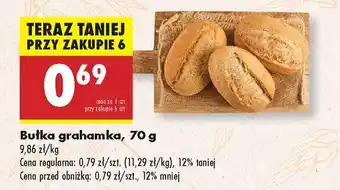 Biedronka Bułka grahamka Biedronka oferta