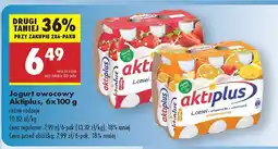 Biedronka Jogurt owocowy Actiplus różne rodzaje oferta