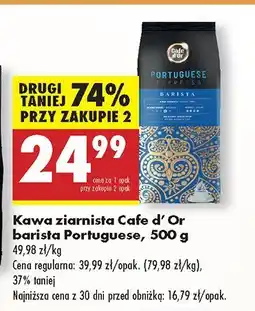 Biedronka Kawa ziarnista Cafe d'Or Barista Portuguese oferta