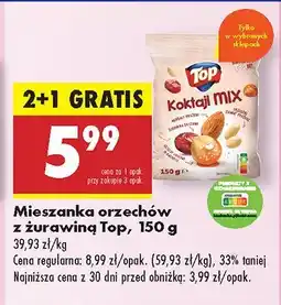 Biedronka Mieszanka orzechów z żurawiną Top oferta