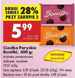 Biedronka Ciastka Paryskie Bonitki oferta