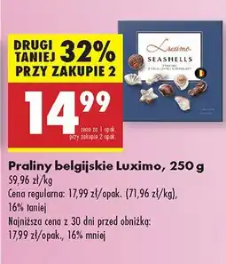 Biedronka Praliny belgijskie Luximo oferta