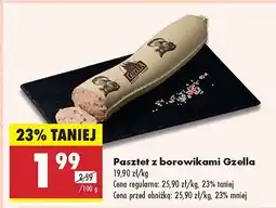 Biedronka Pasztet z borowikami Gzella oferta