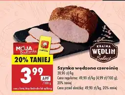 Biedronka Szynka wędzona czereśnią Biedronka oferta