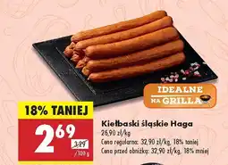 Biedronka Kiełbaski śląskie Haga oferta