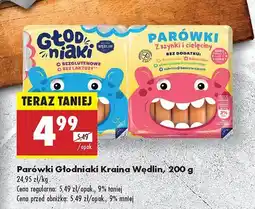 Biedronka Parówki Głodniaki Kraina Wędlin oferta