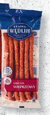 Biedronka Kabanosy klasyczne Kraina Wędlin wieprzowe oferta