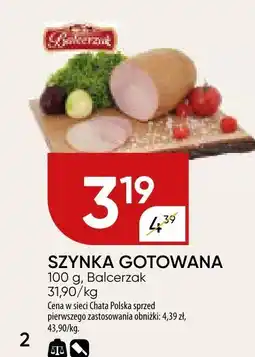 Chata Polska Szynka gotowana Balcerzak oferta
