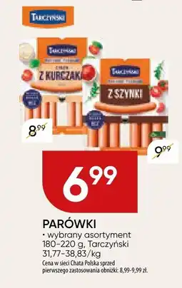 Chata Polska Parówki naturalnie 100% Tarczyński oferta