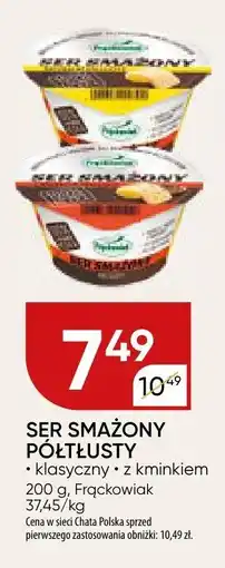 Chata Polska Ser smażony półtłusty klasyczny z kminkien Frąckowiak oferta