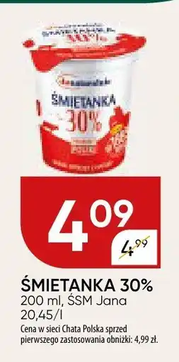Chata Polska Śmietanka 30% OSM Jana oferta