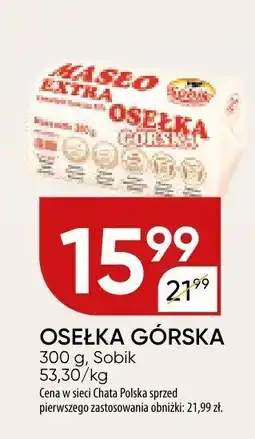 Chata Polska Osełka górska Sobik oferta