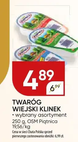 Chata Polska Twaróg Wiejski Klinek OSM Piątnica oferta