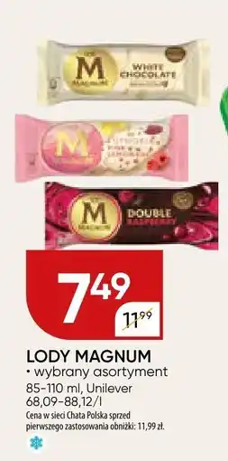 Chata Polska Lody Magnum (wybrany asortyment) oferta